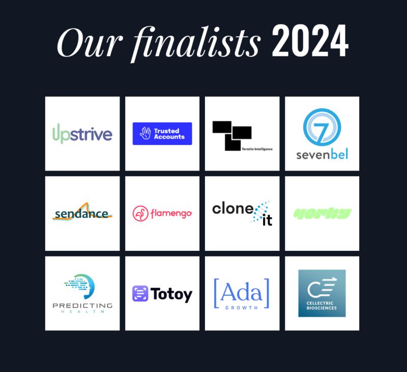 Finalisten des Austrian Startup Worldcup auf der Bühne