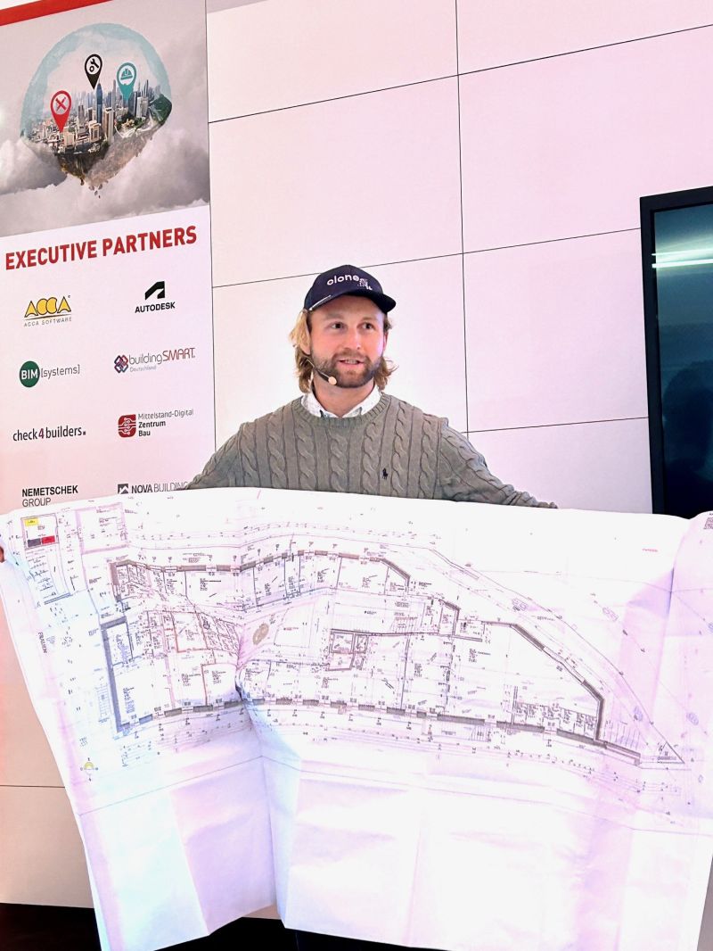clone:it at BIM World Munich Innovation World Cup