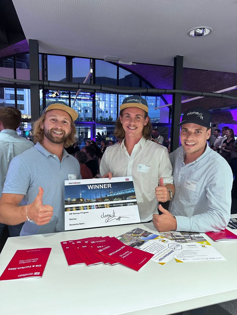 clone:it team at DB mindbox innovation program
