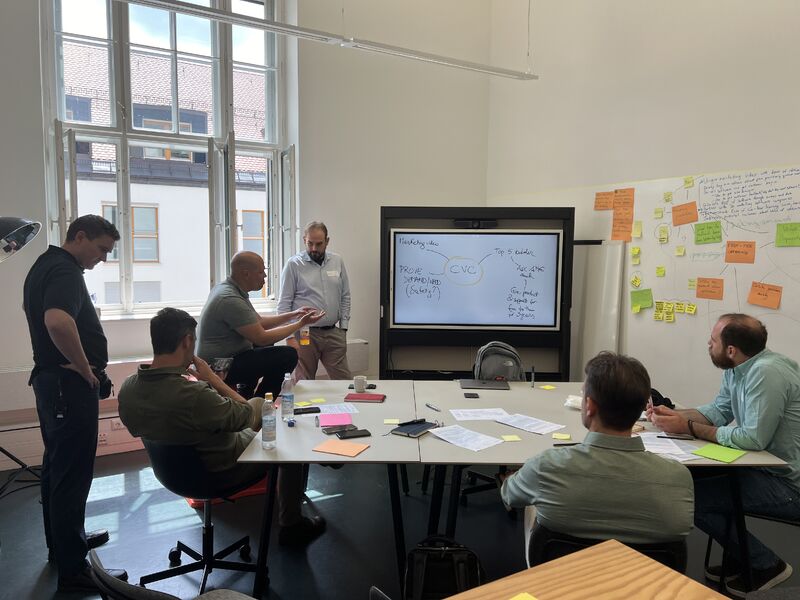 Collaboration at TUM Venture Labs Workshop