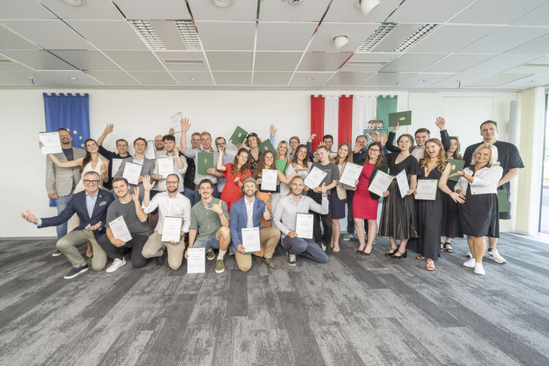 Top 30 Jungunternehmer Steiermark - Ehrung durch die WKO